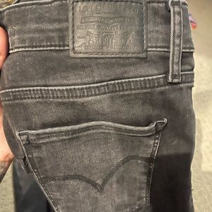 Levi’s high rise super skinny jeans